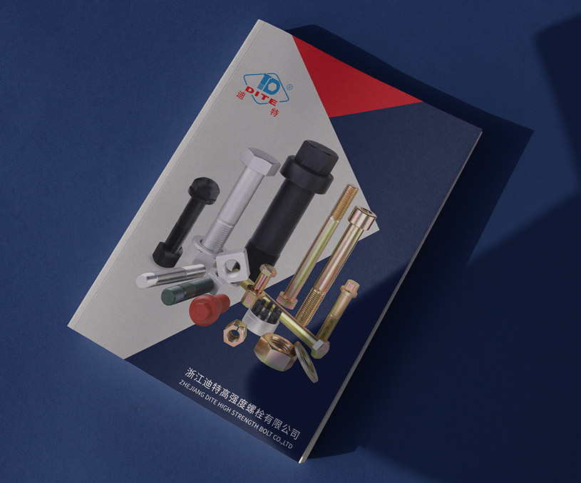 迪特高强度螺栓形象画册设计